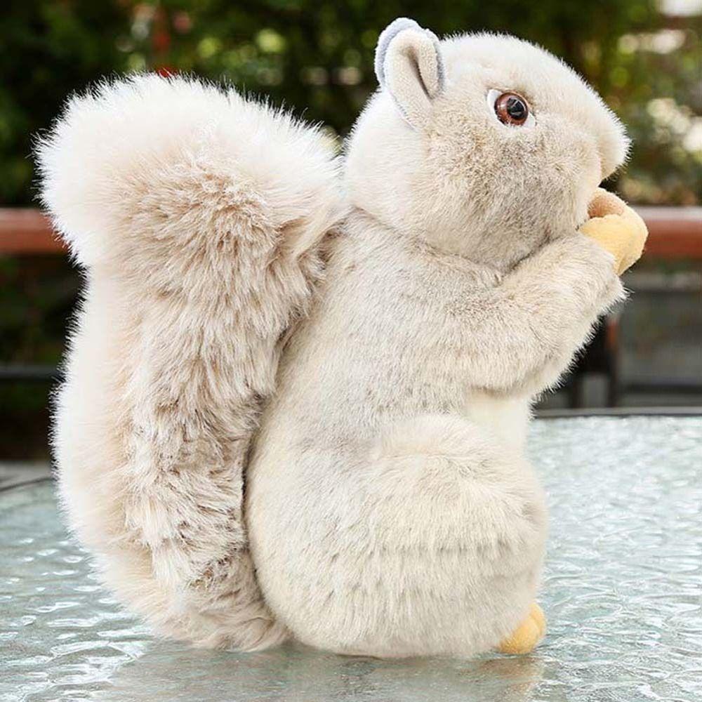 Decoration Home Decoration Squirrel Plush Toys Squirrel Plush Doll Stuffed Toys Plush Animal Toy