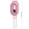BEPAN Peigne Spray Coiffant 2 en 1 Brosse à Cheveux Portable avec Vaporisateur d'Eau Brosse Démêlante Antistatique Utilisation Double Humide et Sec Outil de Coiffage