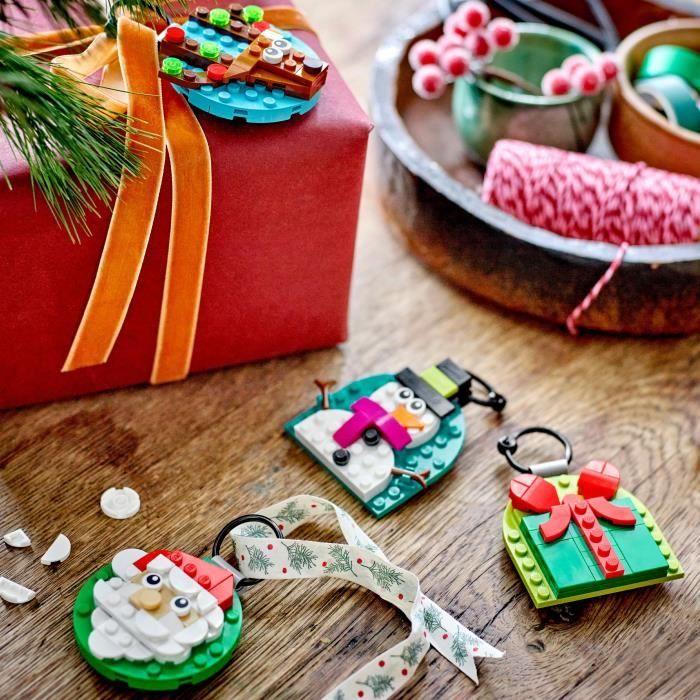LEGO 40744 Sélection de Décorations de Noël - Jeu de Construction dès 6 ans avec Père Noël