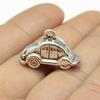 10pcs Antique Silver Color Car Charm Pendants Jewelry Accessories Bus Charms For Jewelry Making Vintage Car Charms Finding