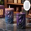 Dragon-Shaped Candle Mold 3D Embossed Design with Intricate Scale Wings Reusable Silicone for Creative Candle Making 2026 Latest