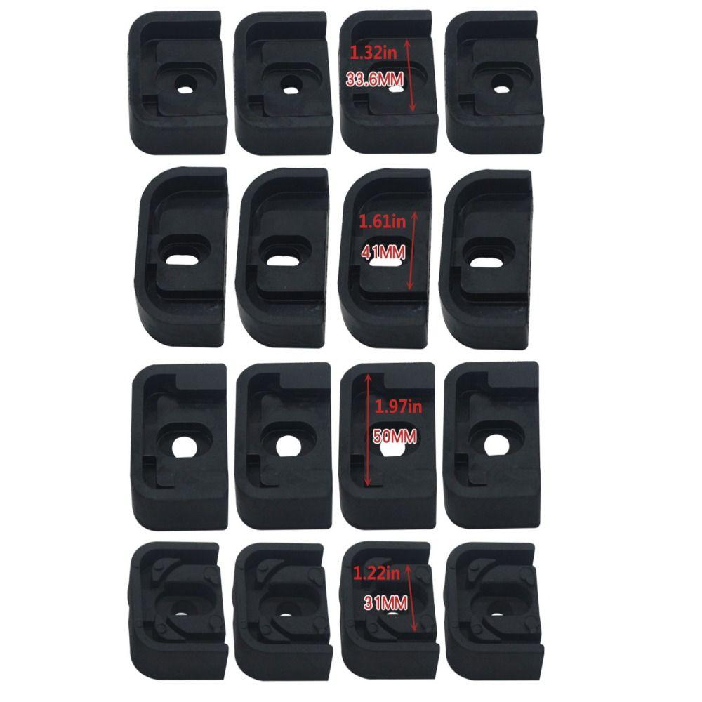 4Pcs Rubber Air Conditioning Rubber Mount Shock Pads Vibration Damping Pad Anti Vibration Pad  Roofs