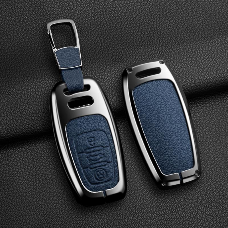 

Чехол-крышка для ключа автомобиля из цинкового сплава для Q3 Q5 Q7 A1 A3 8P A4 B9 A5 A6 C7 8S 8W A7 A8 4M S4 S5 S6 S7 S8 RS3 RS6 SQ5 TTS TFSI