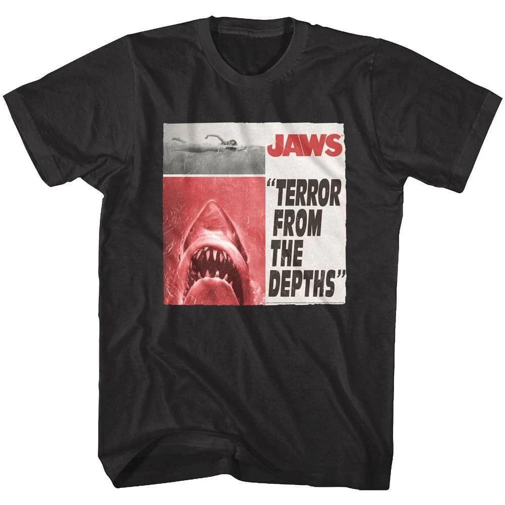 Jaws Headline News Men s T Shirt S