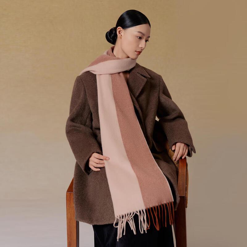 Wanshili 100% Cashmere Scarf Shawl for Men & Women