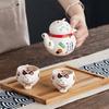 China Cups Made Vintage Infuser Tea Japanese Style Teapot Cat