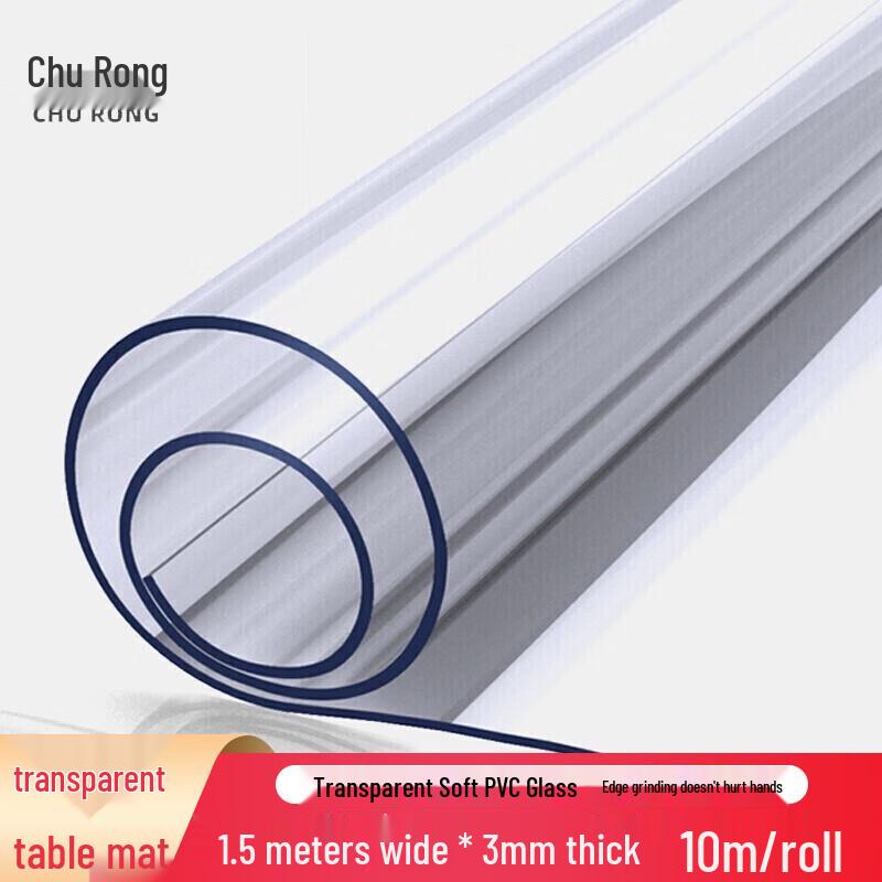 Transparent PVC Soft Glass Table Mat