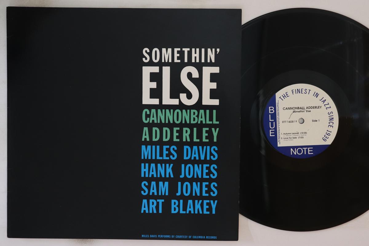 

LP Пластинка CANNONBALL ADDERLEY - Somethin Else ST46338 Blue Note 1997 US Джаз Б/У