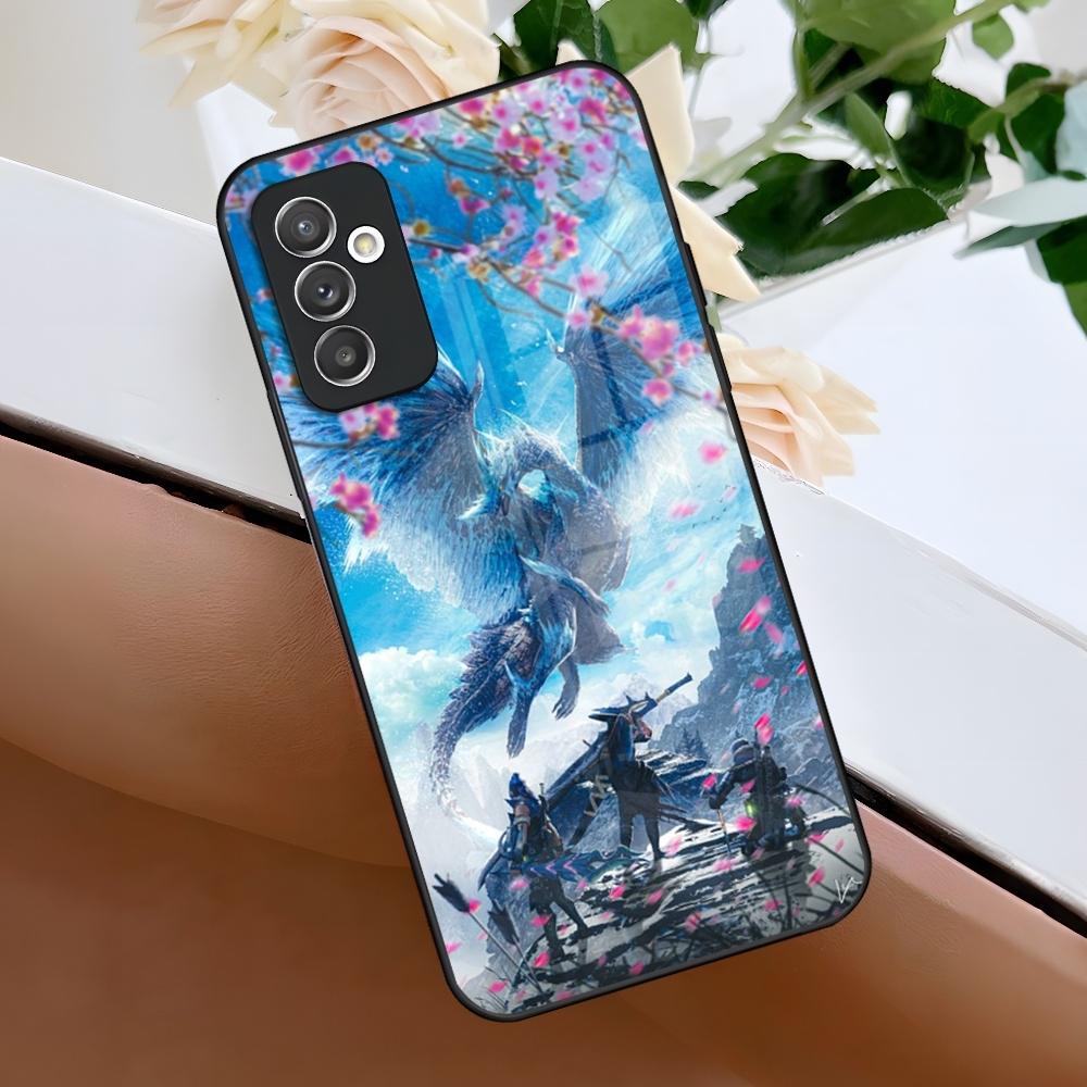 

Game Monster Hunter World Phone Case for Samsung A15 A25 A35 A55 A14 A24 A34 A54 A13 A23 A33 A53 A12 A22 A32 A52 A11 A05 Cover Samsung A52