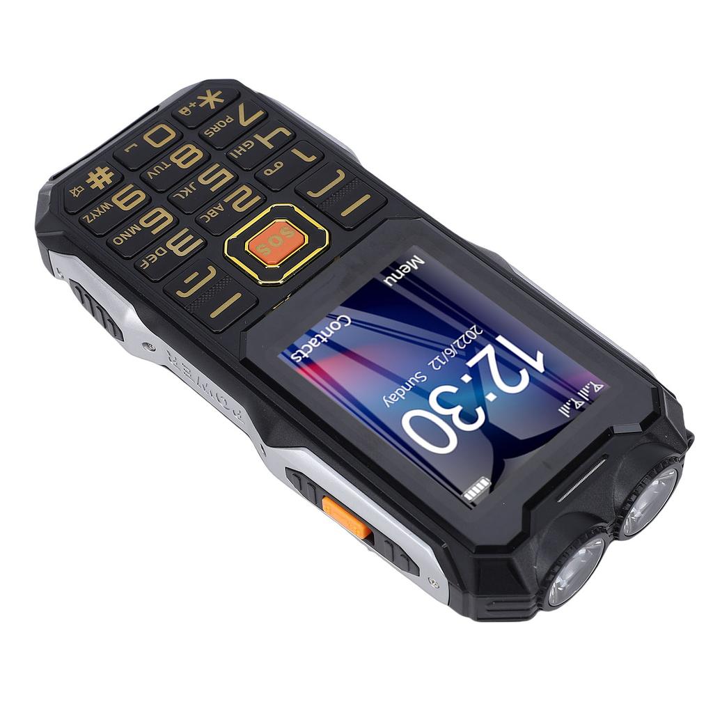 4G LTE Unlocked Phone with SOS Key 0.08MP Camera Dual SIM MP3 Call Text Messaging Function 2.4 Inch Large Screen