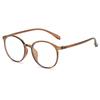 Round Small Frame Diopter Eyewear Transparent Ultralight TR90 Myopia Finished Glasses Anti-blue Light Short-sighted Eyeglasses
