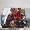 Dexter Morgan Soft Plush Throw Blanket for Kids  Cozy Flannel Bedspread Bedroom Bed Cover