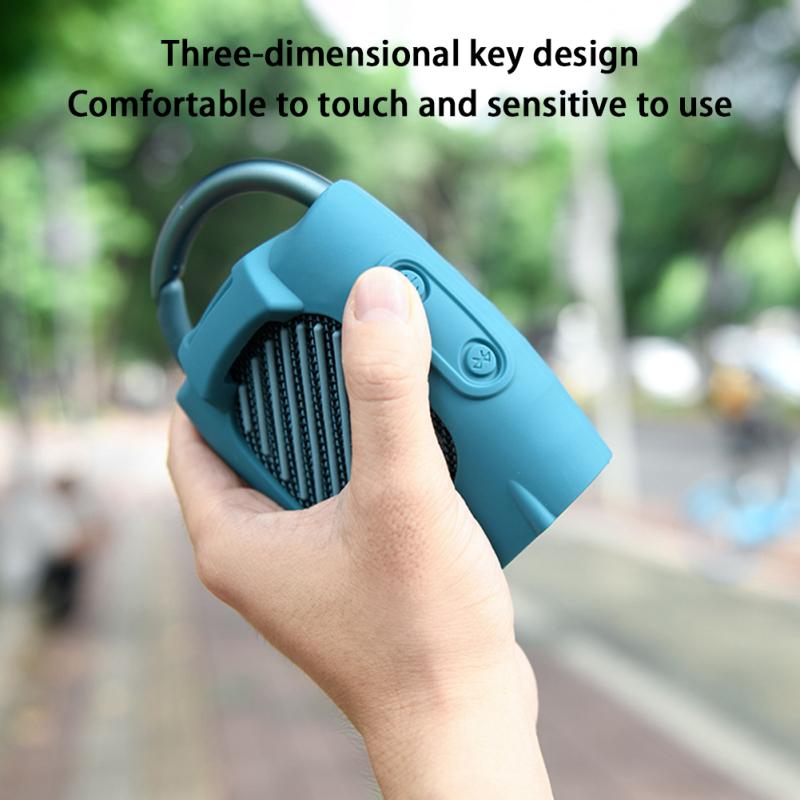 Silicone Case Compatible For Jbl CLIP4 Bluetooth-compatible Speaker Anti-scratch Protective Sleeve
