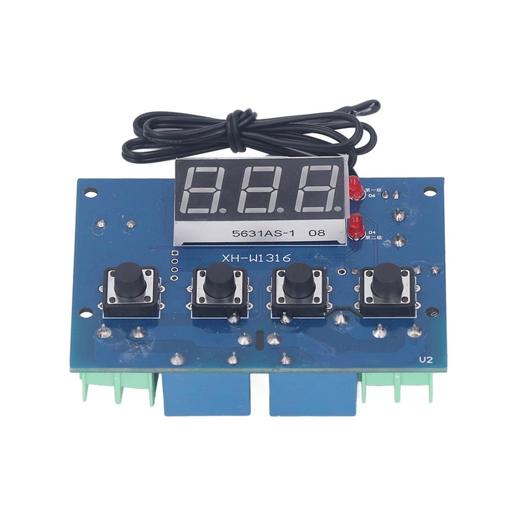 Elektronischer Thermostatregler Universelle 2-Wege Digitale Temperaturreglerplatine mit Geschwindigkeitsregelung