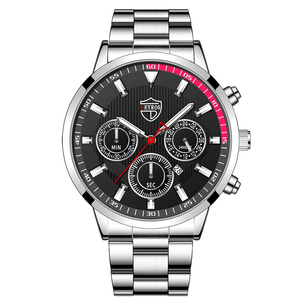 Men'S Watch Fashion Calendar Luminous Fully Automatic Quartz Watch