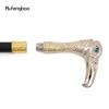 Golden White Eagle Head Luxury Decorative Walking Cane Luxury Stick Elegant Fashion Cane Cosplay Alloy Crosier Stick  93cm