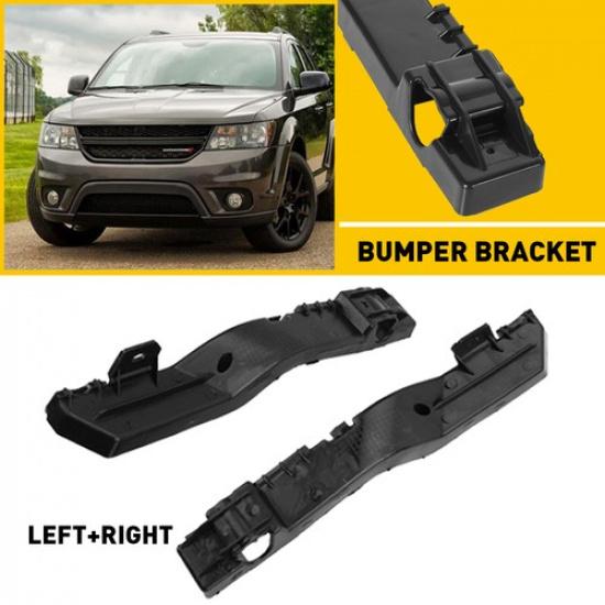 Front Bumper Bracket Support 1 Pair Left Right Side for 2009- Dodge Journey