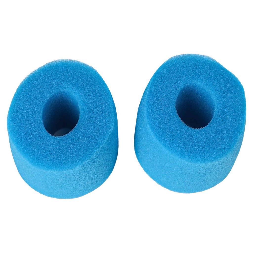 Washable Foam Filter Kit for S1 VI Spa Cleaners - 2-Piece Lay-In Reusable Filter Sponge To Support Sustainable Pool Maintenance