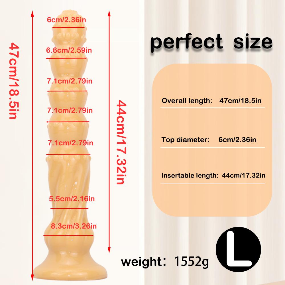 Huge Anal Butt Plug for Women Beads Butt Plug Big Anal Dilator Prostate Massager  Masturbators Adult Sex Toy