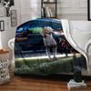 Star Player Kylian Mbappé Blanket Comfortable Great for Bedding Livingroom Picnics Four Seasons Universal Stylish Decor
