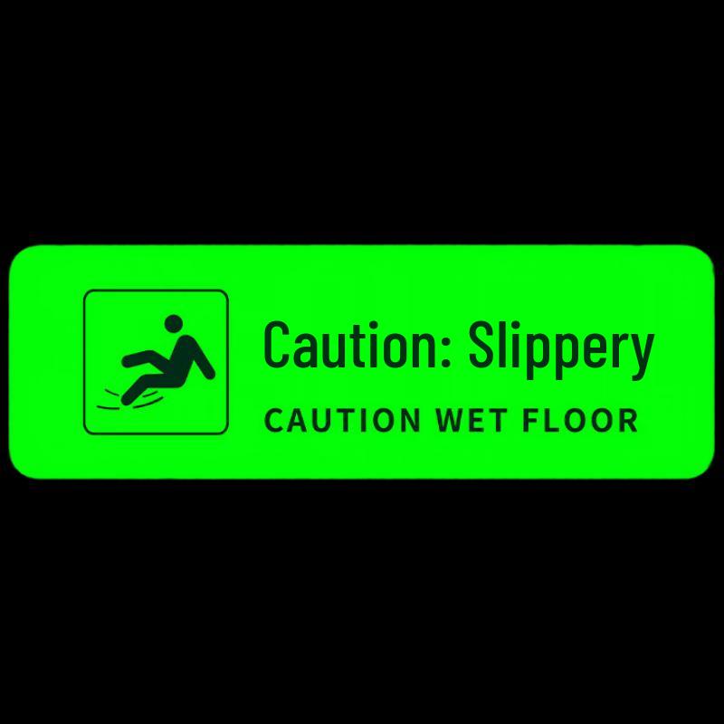 Luminous Diagonal Stripe Safety Step Stickers