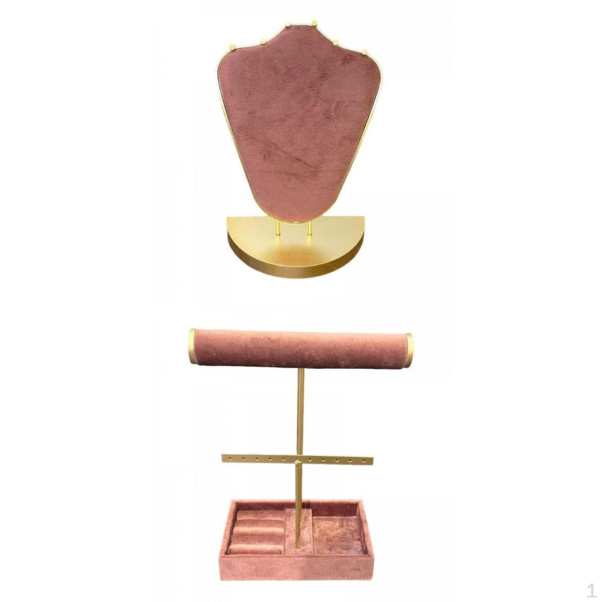 

2 шт. Подставка для дисплея Полка для хранения Ожерелье Большая вместимость Подарок