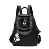 Women's Genuine Leather Backpack  Soft Leather School Bag  Large Capacity Travel Bags