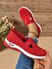 Women Flats Soft Sole Knitted Sneakers Women Breathable Comfort Loafers Casual Sports Shoes Woman Lightweight Hollow Out Shoes