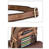Leder Herrentasche Große Umhängetasche Messenger Bag Lässige Retro Rindsleder Herrentasche Herren Umhängetasche