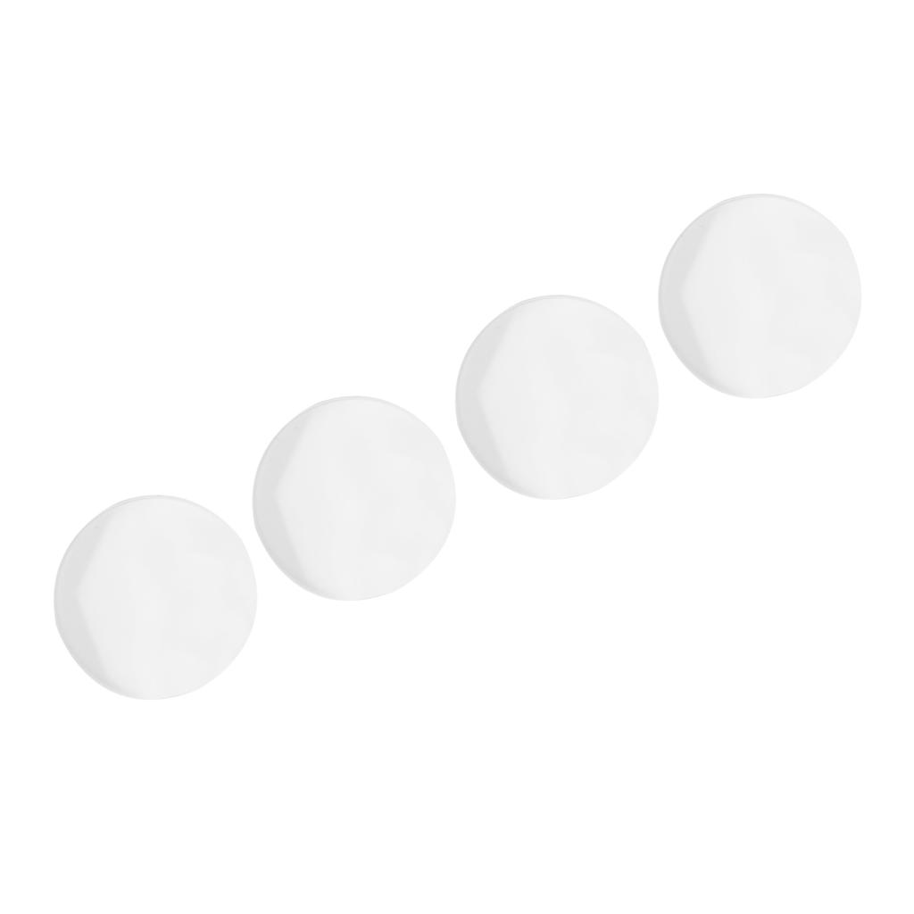 4ks Ploché hodinkové sklíčko 28mm29.5mm Dvojito vypuklé Okrúhle Priehľadný Hodinkový doplnok 1.2mm