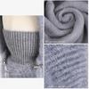 Winter  Scarf Mask Integrated Hat Women's Fleece Cold-proof Knitted Wool Hat Outdoor Warm Ear Protective Hat