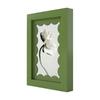 Decorative Picture Frame 5 x 7 Wood Photo Frame with Deep Border and Inner Opening for Family Photos and Art Insert Display on Shelf Use