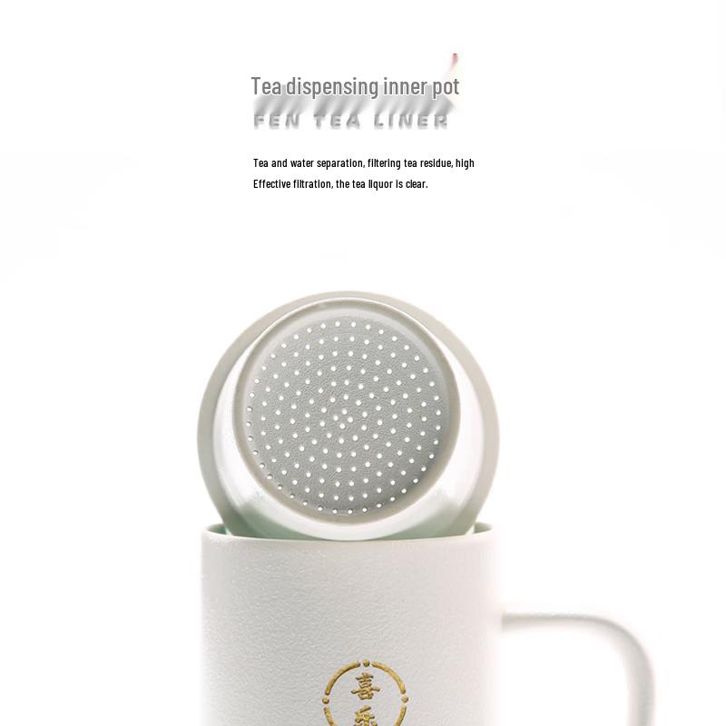 Ceramic Tea Cup with Filter