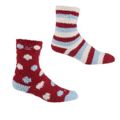 Childrens/Kids Cozy Boot Socks Set (Pack of 2)