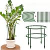 2/4PCS Plastic Plant Support Pile Frame Greenhouse Arrangement Semicircle Fixed Rod Indoor Flower Plant Vine Climbing Bracket