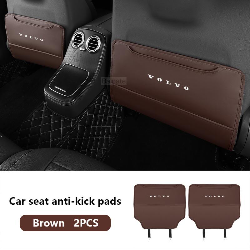 Volvo V60 XC90 S60 XC60 S90 V90 XC40 XC70 EX90 Autositz Rückenlehne Aufbewahrungstasche Abriebfeste Rückenlehne Anti-Kick-Pad Innenzubehör