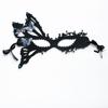 2024 Black Butterfly Princess Masquerade Mask for Adults - Mysterious Half Face Accessory