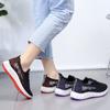 Spring and Summer Korean Version of All-match Women's Sports Shoes New Breathable Mesh Running Shoes Casual Soft Bottom Travel Women's Shoes