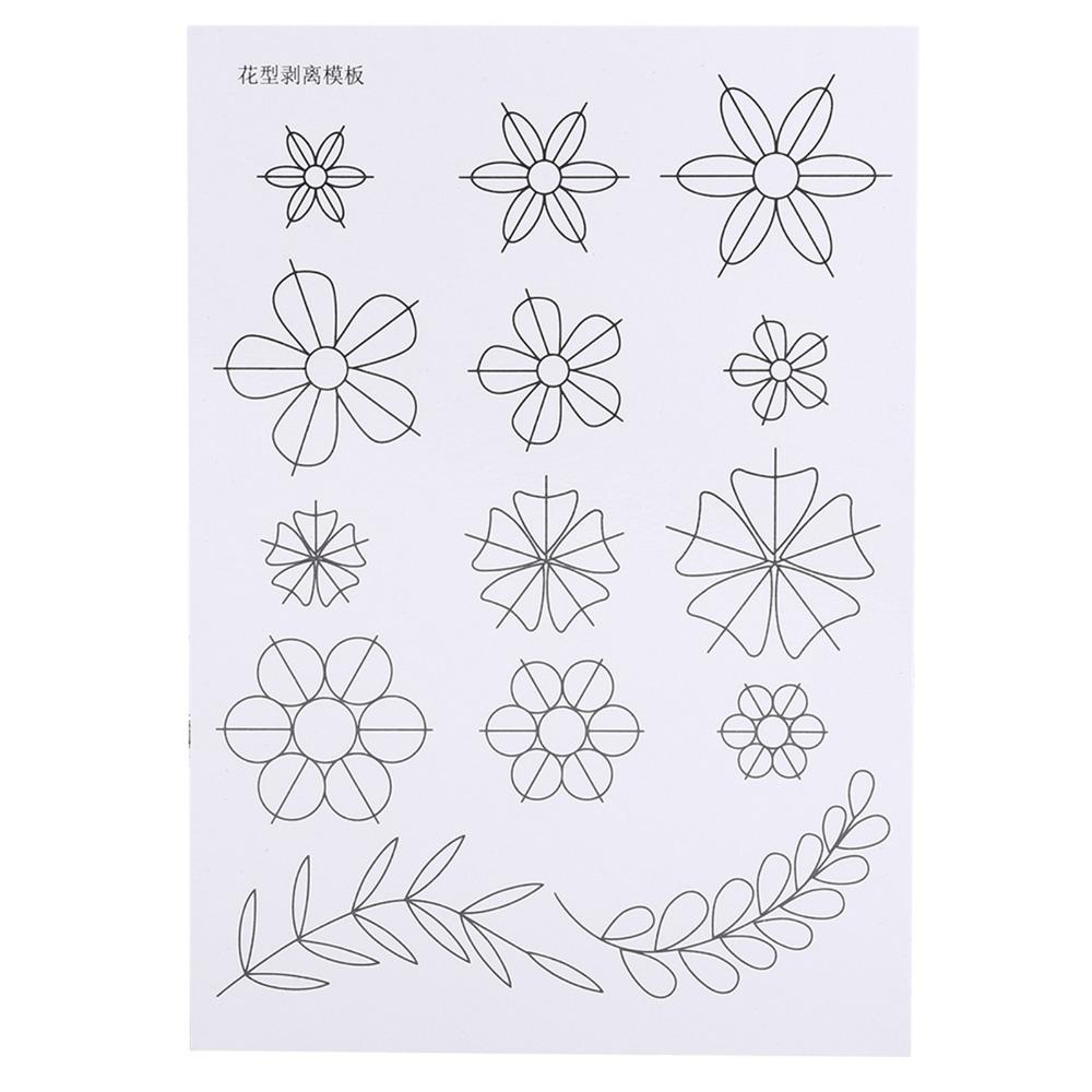 

6pcs 6 In 1 Set DIY Quilled Creation Set 50 Color Complete Paper Quilling Set Scrapbooks