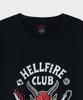 MUSINSA STANDARD [Stranger Things Collaboration] Hellfire Club T-Shirt 1 [Black]