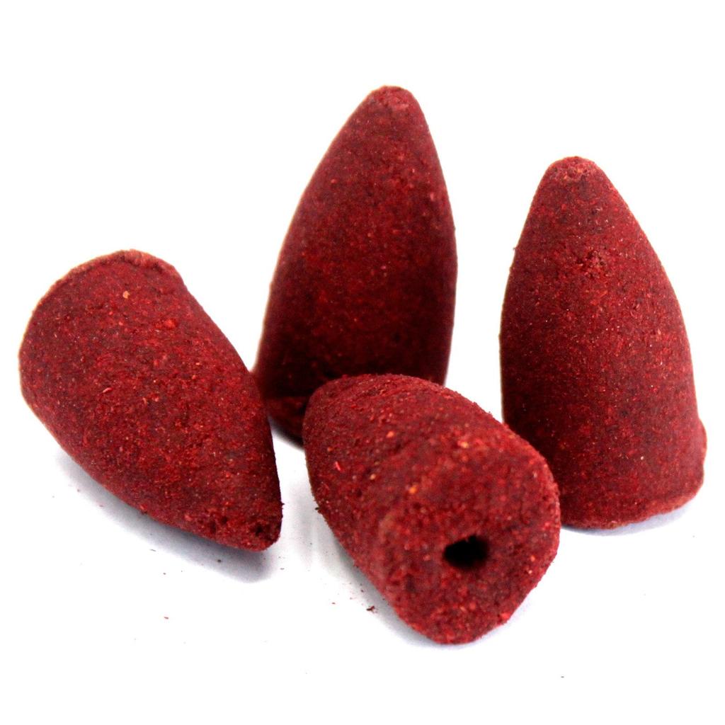 Backflow Incense Cones Dragons Blood 10 Pack Aromatica