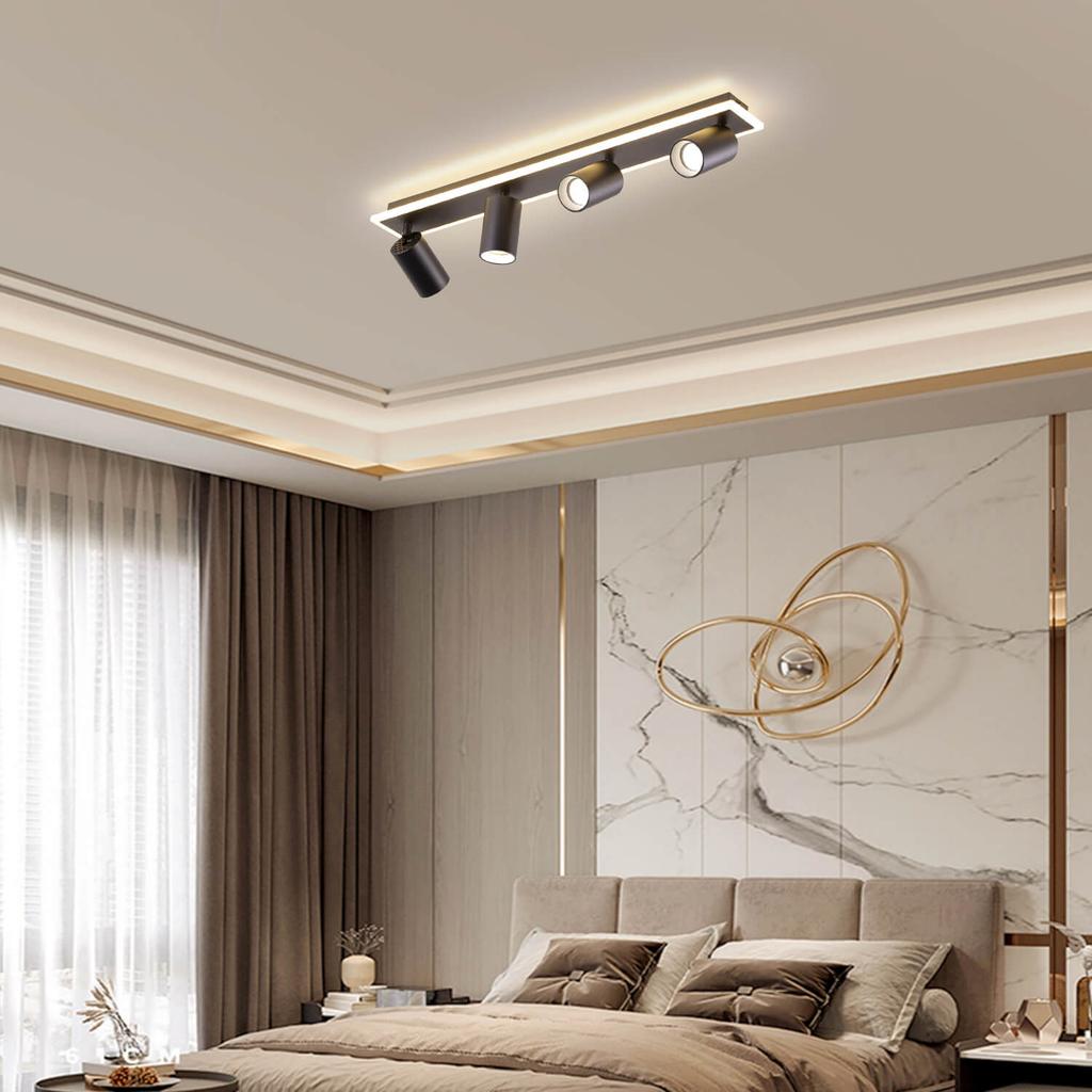 Reflektor Parma LED Schwarz Light Prestige Lp-0612/4C Bk