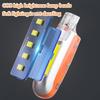 Sifflet Lumineux Multifonctionnel LED Lampe Torche Portative COB pour Camping Réglage 3 Vitesses Lampe Torche Sifflet d'Urgence