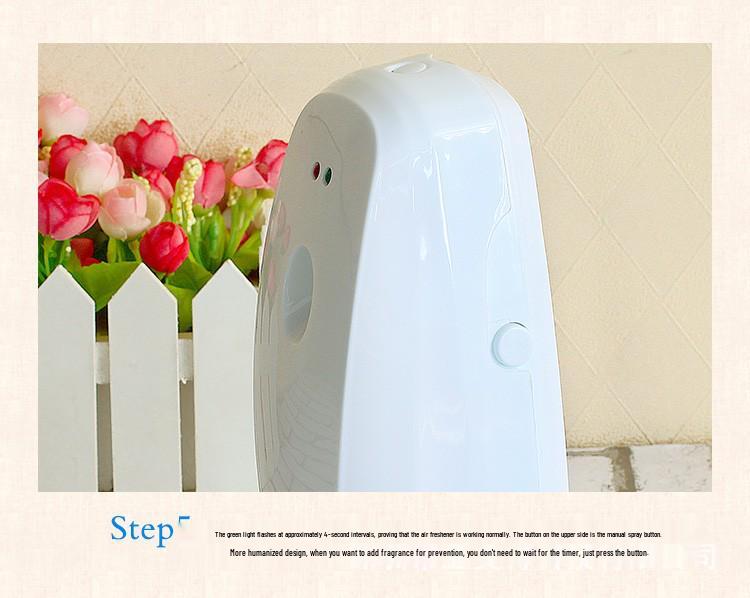 Smart Wall-Mounted Automatic Air Freshener & Purifier for Home, Bathroom, and Hotel