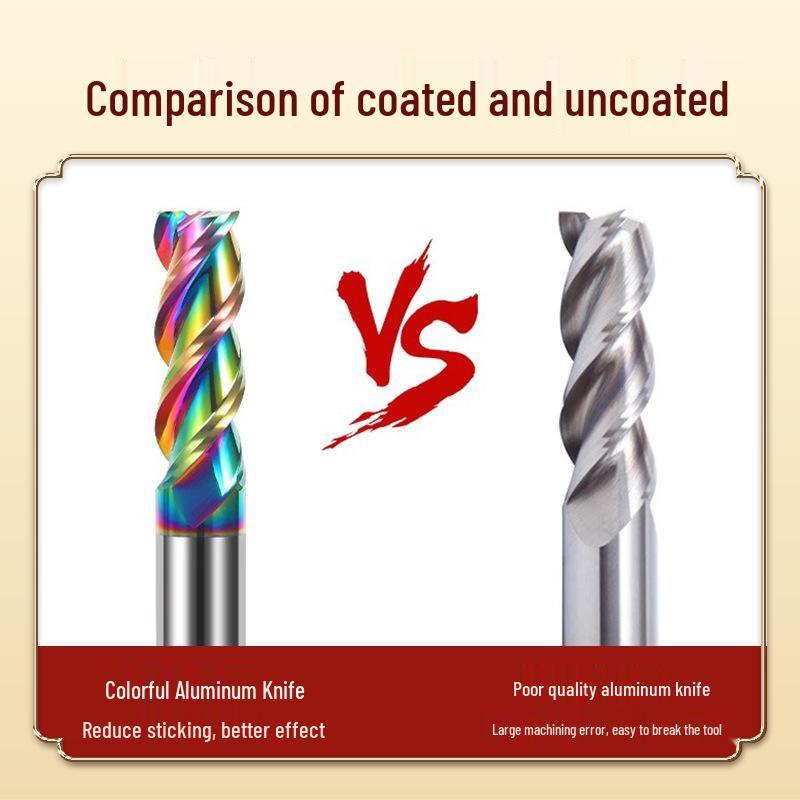 Tiangong 3-Blade 55° Carbide Aluminum Milling Cutter for CNC