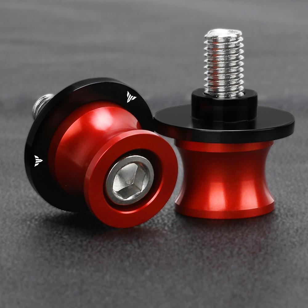 Tracer MT 09 07 03 10 Motorcycle  6MM Swingarm Spools Rear Stand Screws Slider For YAMAHA MT25 MT03 MT15 MT125 MT01 MT-09 MT07