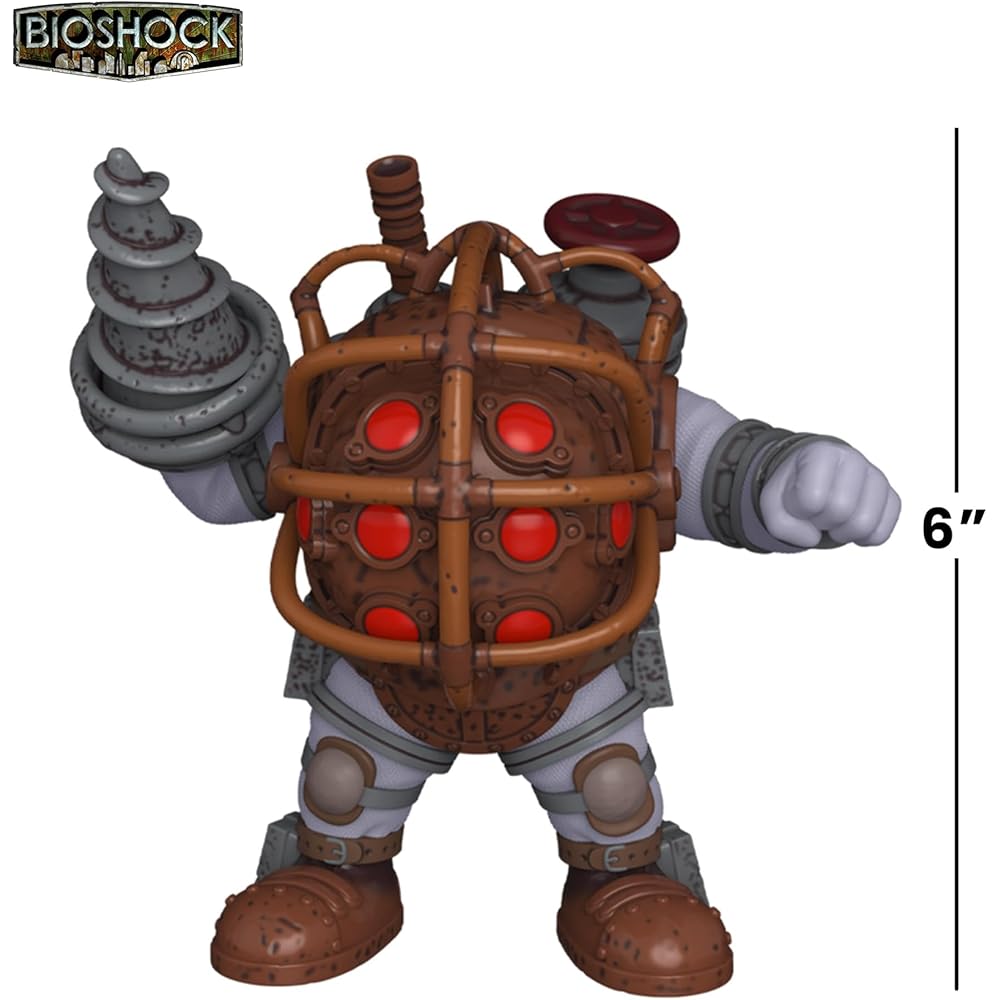 Funko Pop! BioShock Bouncer Big Daddy Vinyl Figure Collectible Toy for Kids and Adults Video Game Fans