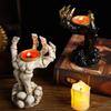 Lagerfeuer Kerzenständer - Halloween Kerzenständer, Niedliche Statuen Sets, Gruselige Nachtlichter für den Kaminsims zu Hause, Tischdekorationen und Spaß!