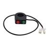 ABS Plastic Handlebar Horn Headlight Switch 12V Horn Head Light Two Functions Handlebar Switch for Motorcycle Scooter