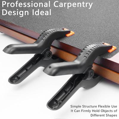 3/4/6/9 Inch Wood Working Clip Plastic Clamp Nylon Spring Clamp Clips for backdrop,Wood Working, Photography,Craft, Art DIY